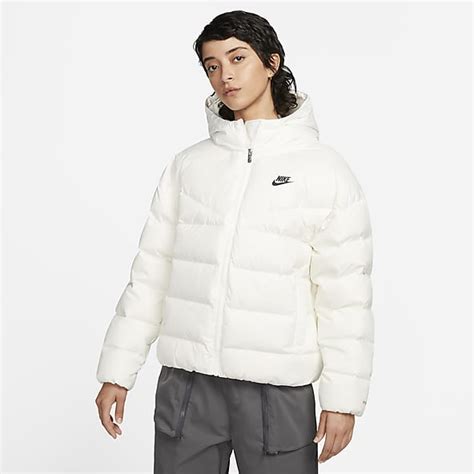 weiße daunenjacke nike|Weiß Jacken & Westen .